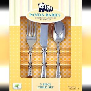 Child's First Flatware Set, By Panda-Babies